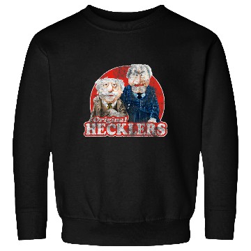 Discover Disney The Muppets The Original Hecklers Distressed Poster Sweatshirts