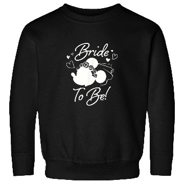 Discover Disney Minnie Mouse Bride to Be Wedding Bridal B Sweatshirts