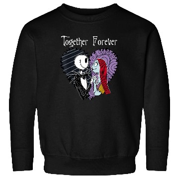 Discover Disney The Nightmare Before Christmas Jack & Sally Together Sweatshirts