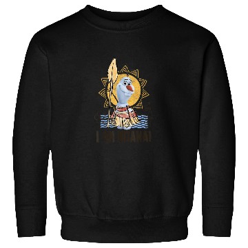 Discover Disney Olaf Presents Moana Costume Sketch Sweatshirts