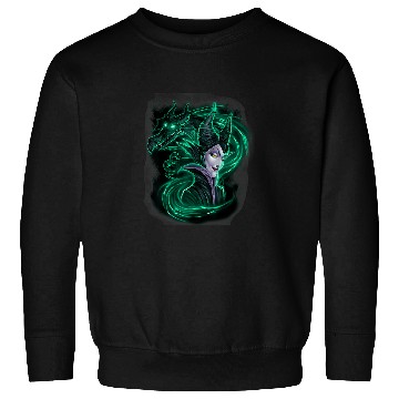 Discover Disney Sleeping Beauty Maleficent Dark Magic Gra Sweatshirts