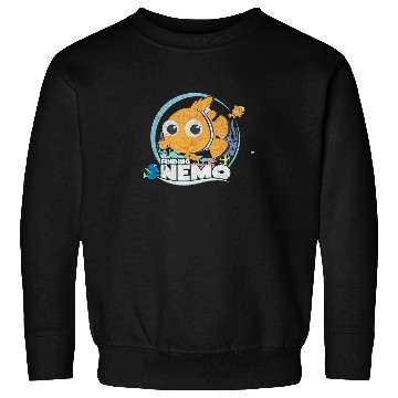 Discover Disney Pixar Finding Nemo Group Shot Chibi Sweatshirts