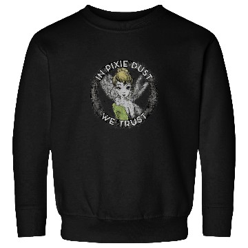 Discover Disney Peter Pan Tinkerbell Circle In Pixie Dust Sweatshirts