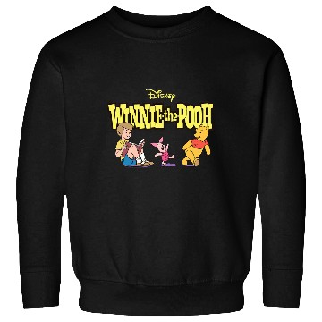 Discover Disney Winnie the Pooh Piglet & Christopher Robin with Logo Sweatshirts