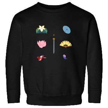 Discover Samurai Warrior  : Disney Mulan Anime Mushu, Mulan and Mushu Sweatshirts