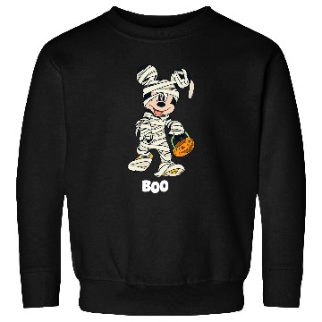 Discover Disney Halloween Mickey Mummy Long Sleeve Sweatshirts