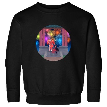 Discover Year and the Dragon [Anime Version]  : Disney Mulan Anime Mushu, Mulan and Mushu Sweatshirts