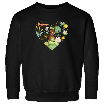 Discover Disney Princess - Tiana Nature Heart Sweatshirts