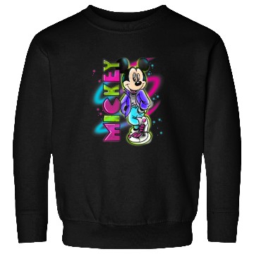 Discover Disney Mickey Mouse Airbrush Sweatshirts