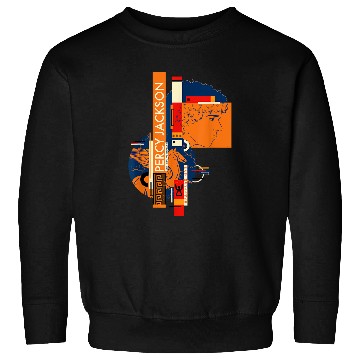 Discover Disney Percy Jackson and Pegasus Greek Vase Style Sweatshirts