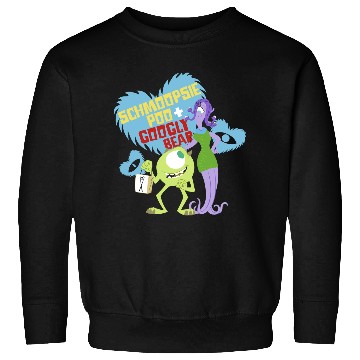 Discover Disney Pixar-Pixar Monsters Inc Mike Celia Valentines Day Love Valentines Sweatshirts