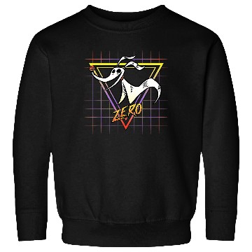 Discover Disney Nightmare Before Christmas Zero Retro 90s Sweatshirts