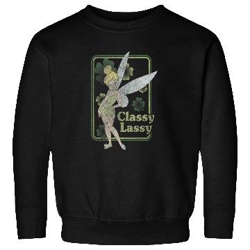 Discover Disney Peter Pan Tinker Bell St. Patricks Day Classy Lassy Tank Top Sweatshirts