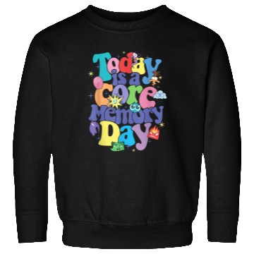 Discover Disneyss Pixars Inside Out 2 Today Is A Core Memory Day Poster Sweatshirts