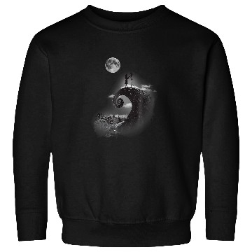 Discover disney nightmare bee christmas jack and sally Sweatshirts