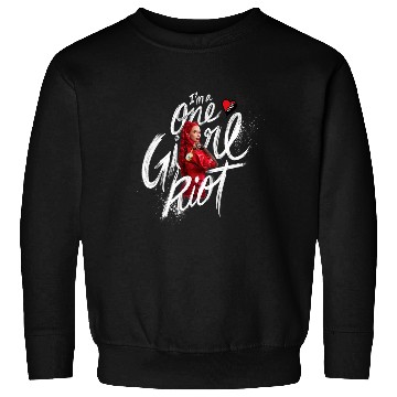 Discover Disney Descendants The Rise Of Red I'm A One Girl Riot Red Sweatshirts