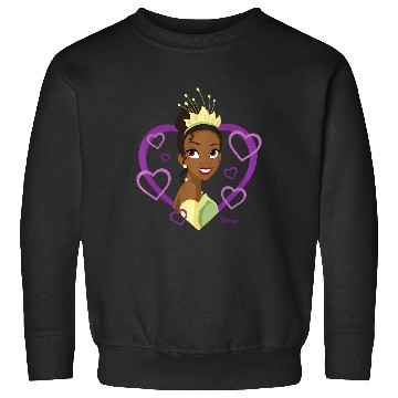 Discover Disney Princess - Tiana Heart Sweatshirts