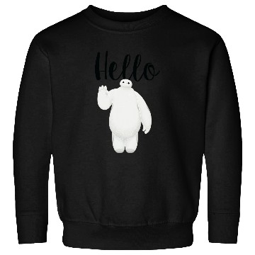 Discover Disney Big Hero 6 Baymax Hello Wave Graphic Sweatshirts