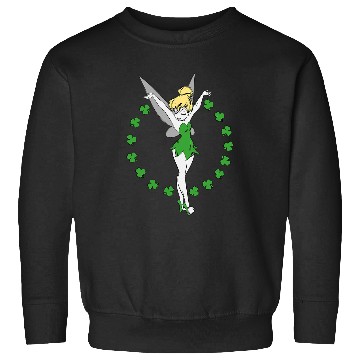 Discover Disney Tinker Bell Ring of Shamrocks St. Patricks Day Sweatshirts