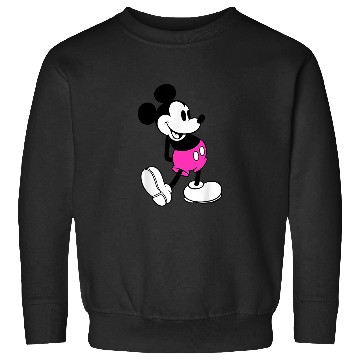 Discover Disney Mickey Mouse Pink Shorts Sweatshirts