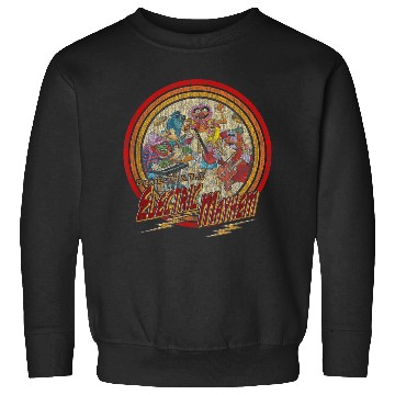 Discover Disneyss The Muppets Electric Mayhem Vintages Band Poster Sweatshirts