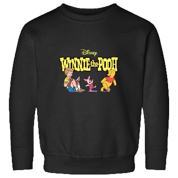 Discover Disney Winnie the Pooh Piglet & Christopher Robin with Logo Sweatshirts