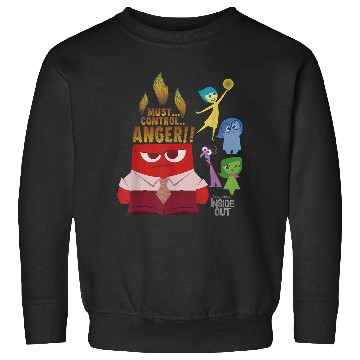 Discover Disneyss Pixars Inside Out Must Control Anger Vintages Sweatshirts