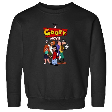Discover Disney A Goofy Movie Group Shot Logo Sweatshirts