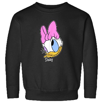 Discover Disney Mickey And Friends Daisy Big Face Sweatshirts