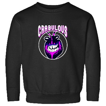 Discover Disney Moana Tamatoa Crabulous Neon Face Circle Sweatshirts