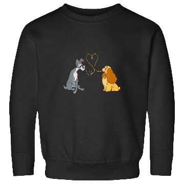 Discover Disney Lady And The Tramp Bella Notte Sweatshirts