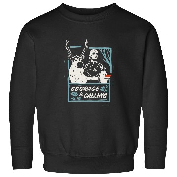 Discover disney frozens 2 Sven Kristoff Olaf Trio Courage Is Calling Sweatshirts