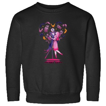 Discover Disneyss The Nightmare Before Christmas Jack Sally Scary Love Sweatshirts