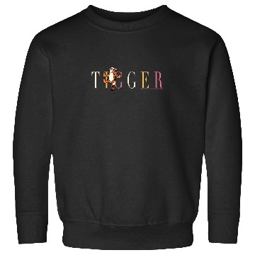 Discover Disney Winnie The Pooh Tigger Simple Text Tank Top Sweatshirts