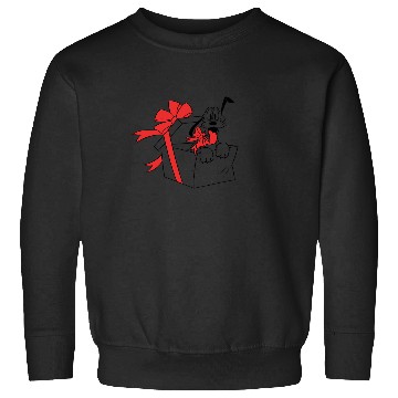 Discover Disney Pluto Christmas Outline Long Sleeve T-Shirt Sweatshirts