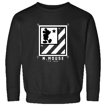 Discover Disney Mickey Mouse Box With Stripes Sweatshirts
