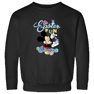 Discover Disney Mickey Mouse Easter Fun Painting Eggs Sweatshirts