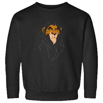 Discover Disney The Lion King Scar Large Face Sweatshirts