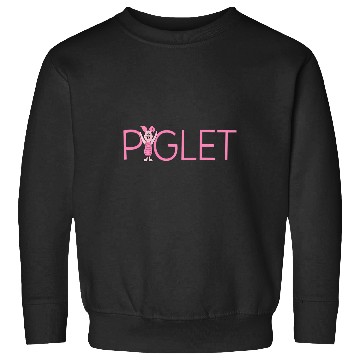 Discover Disney Winnie The Pooh Piglet Classic Lettering Sweatshirts
