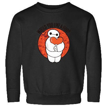 Discover Disney Big Hero 6 Baymax Hug Valentine'S Sweatshirts