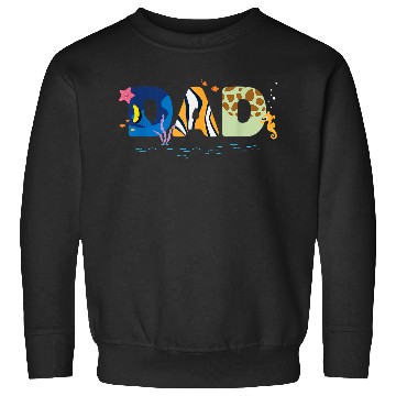 Discover Disneyss And Pixarss Finding Nemo Dad Fathers Day Birthday Sweatshirts
