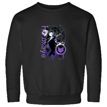 Discover Marvel Hawkeye Disney Plus Target Paint Splatter Sweatshirts
