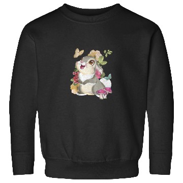 Discover Disney Bambi Thumper Vintage Floral Portrait Tank Top Sweatshirts
