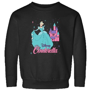 Discover Disney Princess Cinde Retro 90s Long Sleeve Sweatshirts