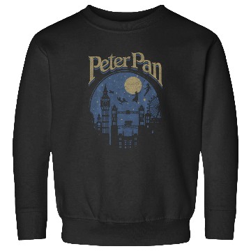 Discover Disney Peter Pan Group Shot London Night Silhouette Sweatshirts