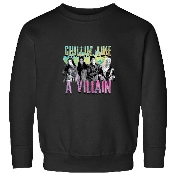 Discover Disney Descendants Chillin Like A Villain Sweatshirts
