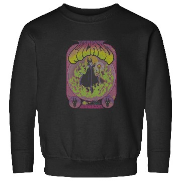 Discover Disney Villains Maleficent Wicked Retro Seventies Poster Sweatshirts
