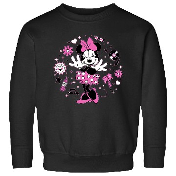Discover Disney Minnie Mouse Retro Vinyl Summer Sweatshirts