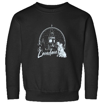 Discover Disney 101 Dalmatians Pongo Perdita In London Sweatshirts