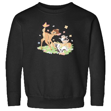 Discover Disney Bambi Thumper & Flower Pastel Spring East Sweatshirts